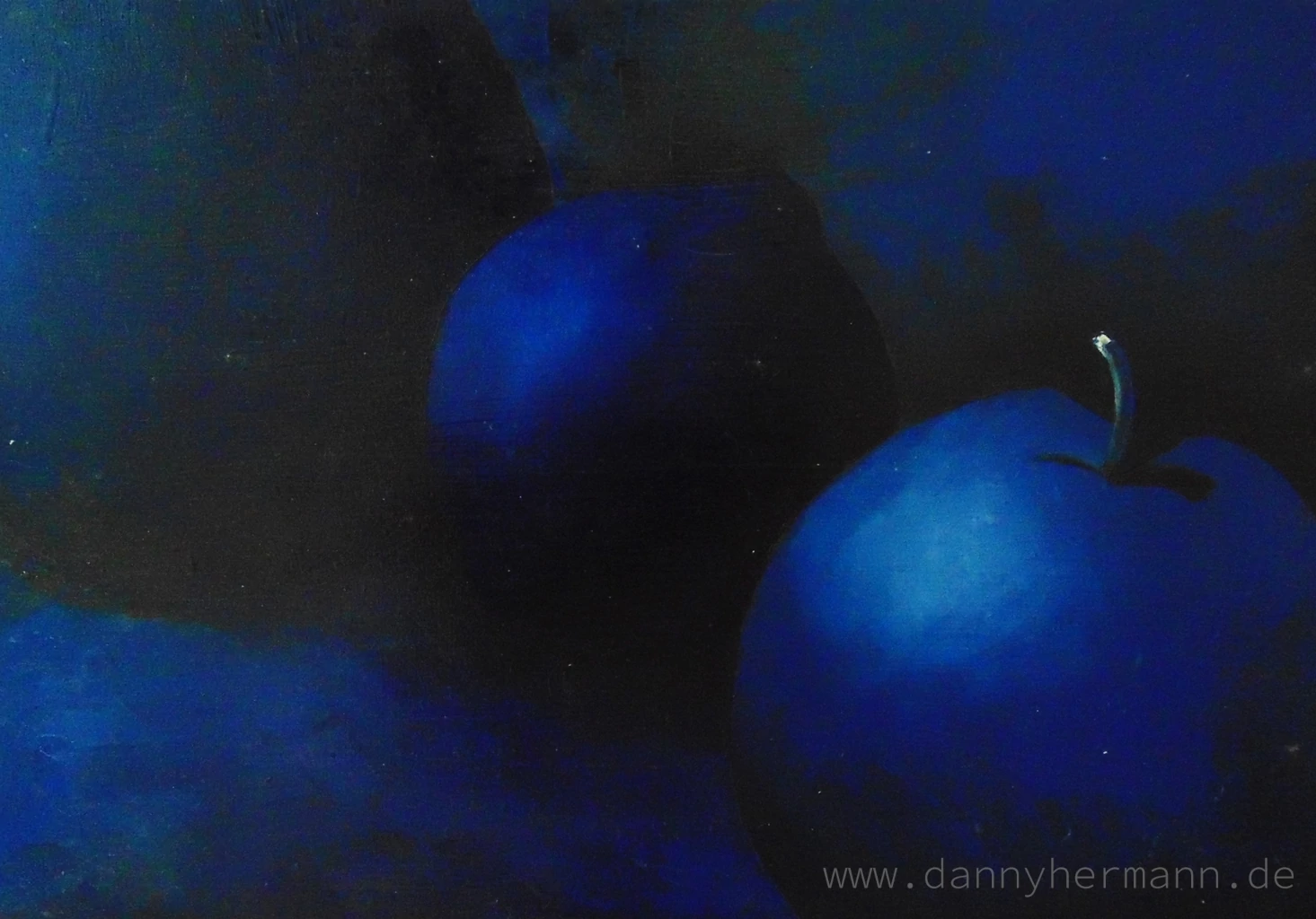 Study Apple, Orange, Lemon, 2014, 35cm x 25cm, Oil on Canvas
