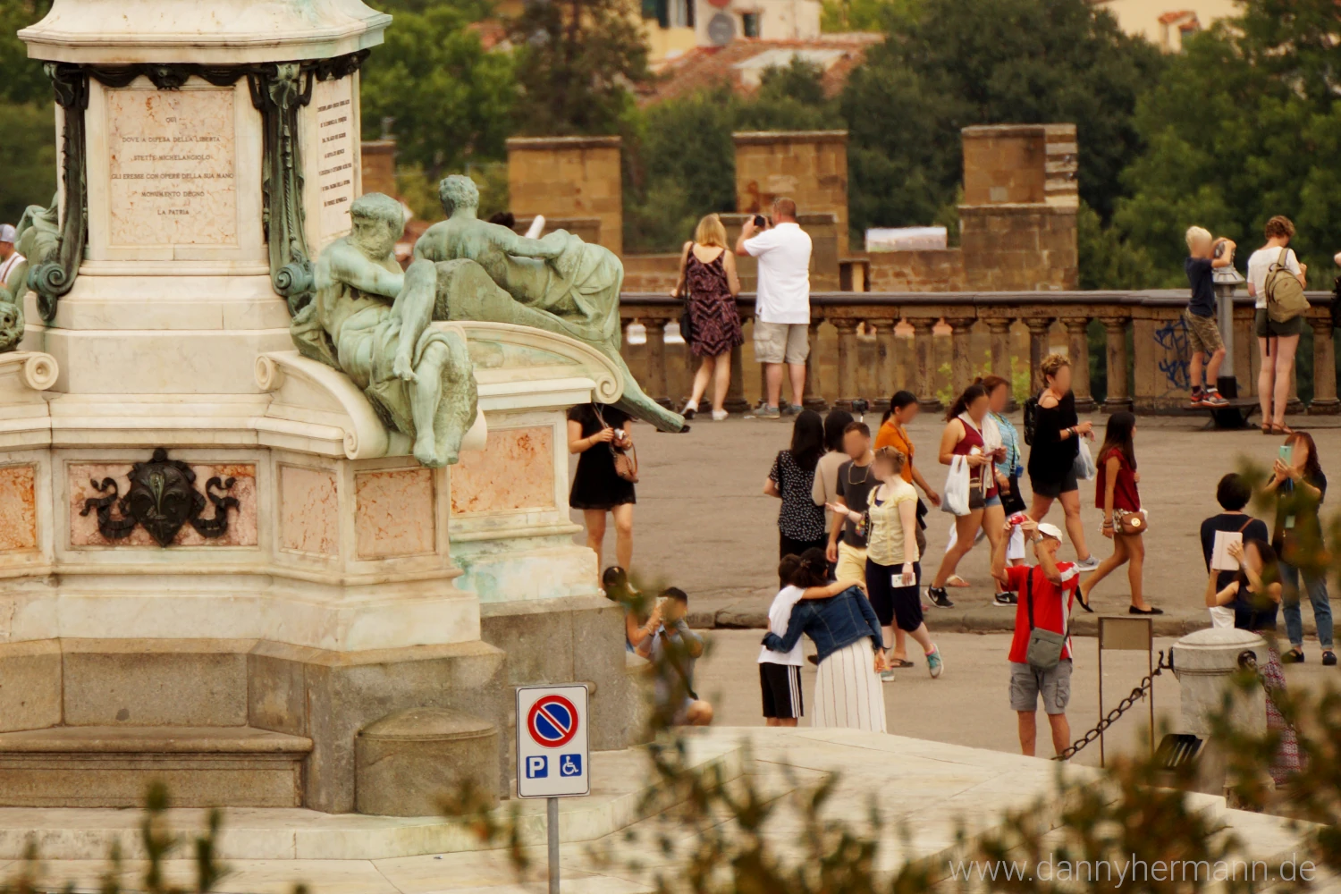 Foto des Piazzale Michelangelo.